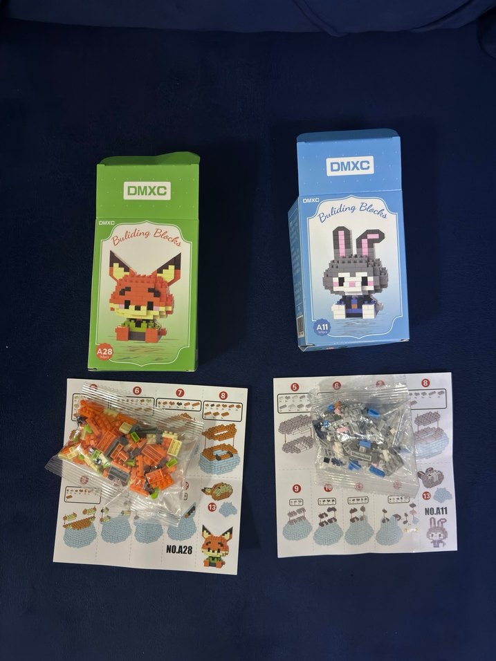 Zootropolis Nick Ve Jude Bricks Lego Yapı Taşları - Görsel 4