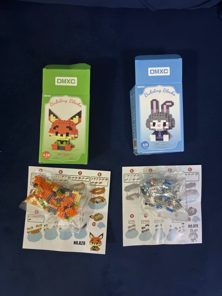 Zootropolis Nick Ve Jude Bricks Lego Yapı Taşları - Görsel 3