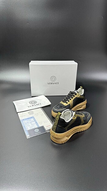 40 Beden Versace Logo Detail Klasik Ayakkabı
