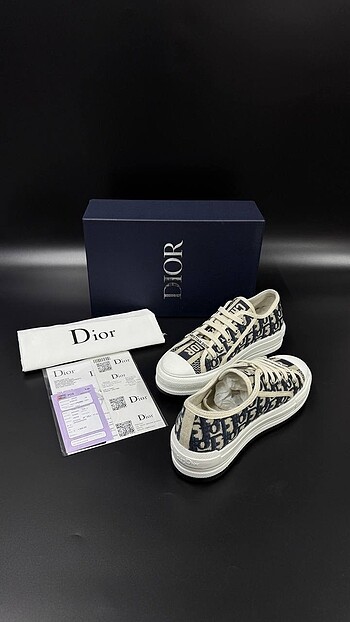 38 Beden beyaz Renk Christian Dior Walk?n Platform Sneakers