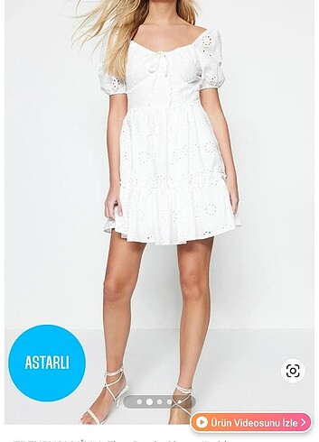 s Beden beyaz Renk Elbise