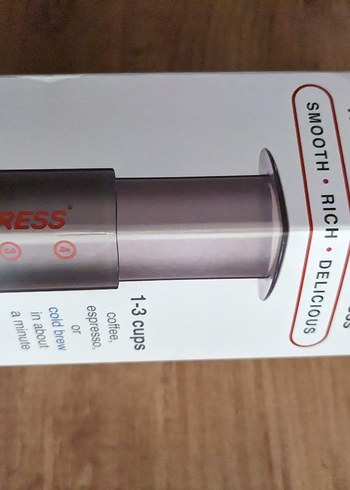 Siyah AeroPress Kahve Demleme Seti - Görsel 2