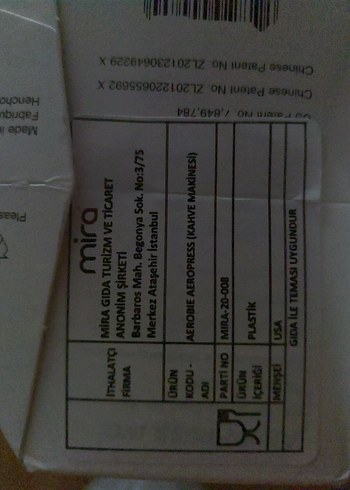 Siyah AeroPress Kahve Demleme Seti - Görsel 5