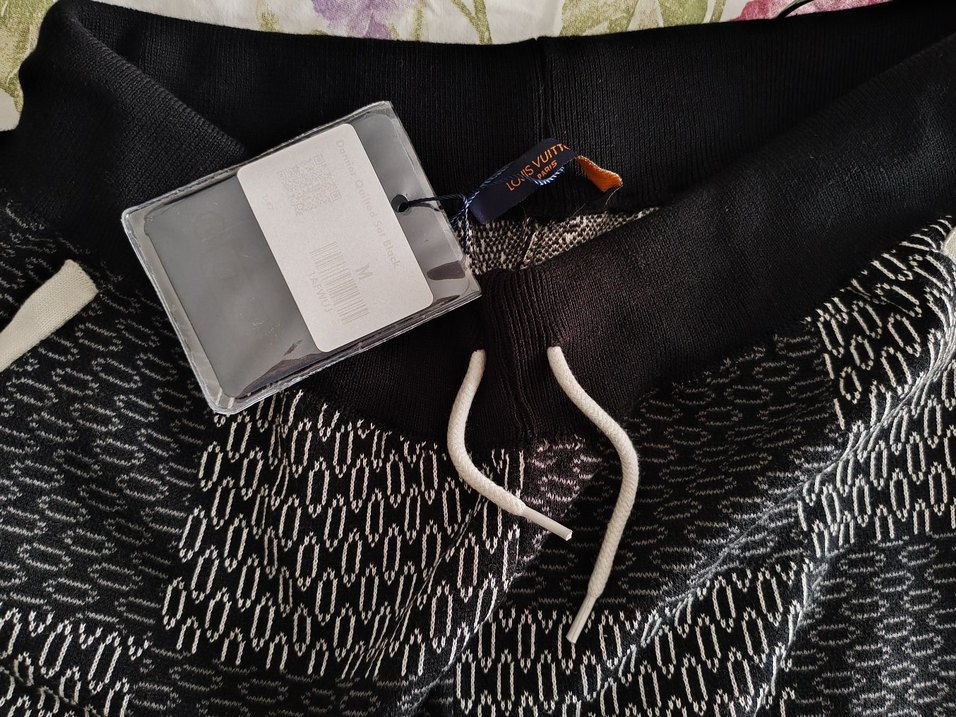 Gri Örgü Erkek Mini Şort Triko louıs vittion - Görsel 3