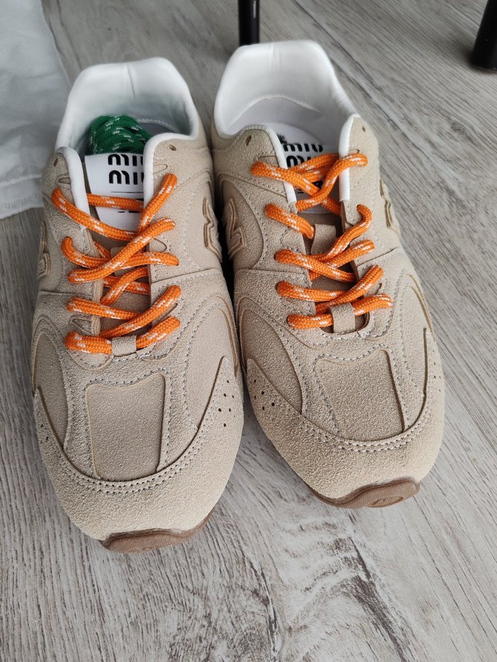 Kahverengi Süet Kadın Spor Ayakkabı - Görsel 2