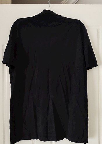 Kısa Kollu Siyah Triko Erkek Kazak - Görsel 3