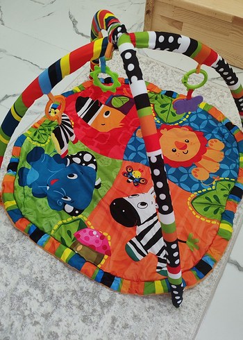 Fisher Price Renkli Bebek Oyun Minderi