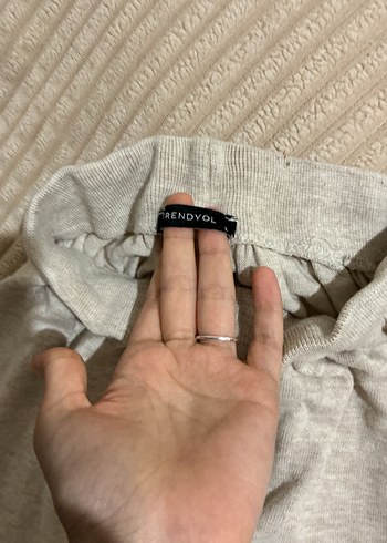 Gri Uzun Kollu Rahat eşofman Takımı - Görsel 6