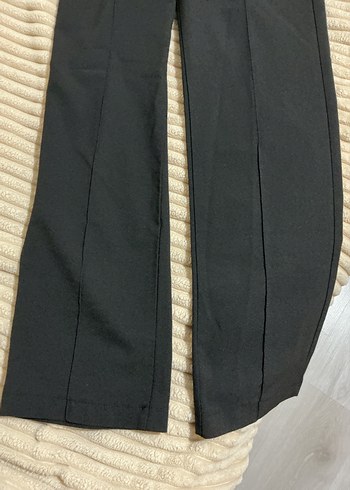 Siyah Kadın Kumaş Pantolon - Görsel 10