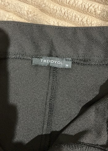 Siyah Kadın Kumaş Pantolon - Görsel 11