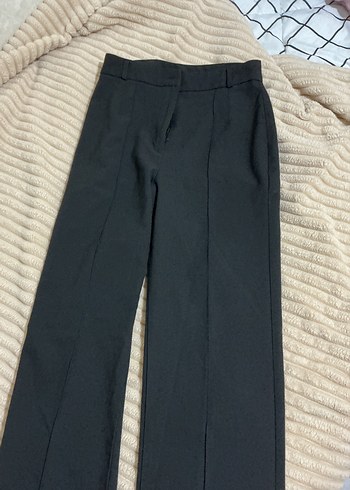 Siyah Kadın Kumaş Pantolon - Görsel 9