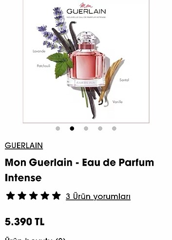  Beden GUERLAİN Mon Guerlain Intense eau de parfum 