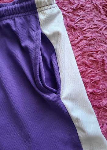 Mor Renkli Rahat Kesim erkek Şort mayo - Görsel 2