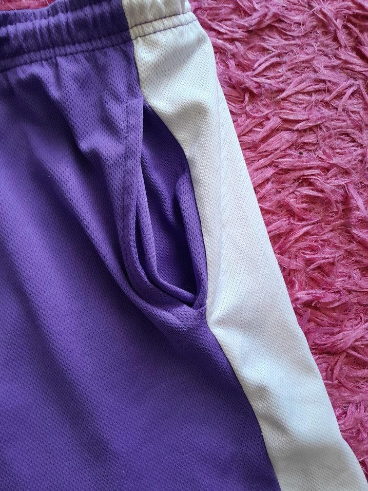 Mor Renkli Rahat Kesim erkek Şort mayo - Görsel 2