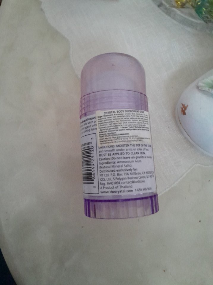 Rystal Kadın Deodorant Stick - Parfümsüz - Görsel 2