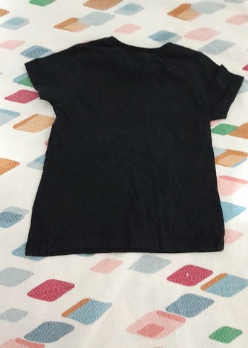 Çocuk Atatürk Siyah Baskılı Tişört - Görsel 4