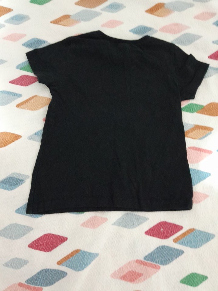 Çocuk Atatürk Siyah Baskılı Tişört - Görsel 4