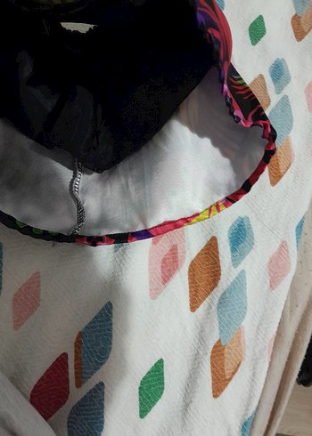 Renkli Fırfırlı Bohem Kız Eteği - Görsel 3