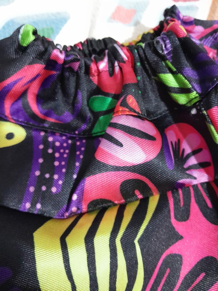 Renkli Fırfırlı Bohem Kız Eteği - Görsel 2