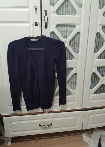 Pul&bear lacivert Hırka S - Görsel 4