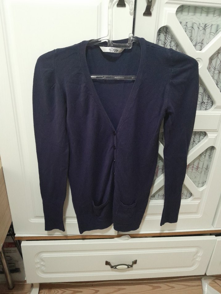 Pul&bear lacivert Hırka S - Görsel 5