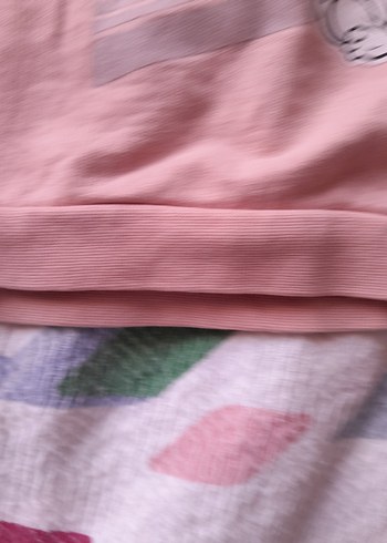 somon rengi Kız Sweatshirt 2 yaş - Görsel 3