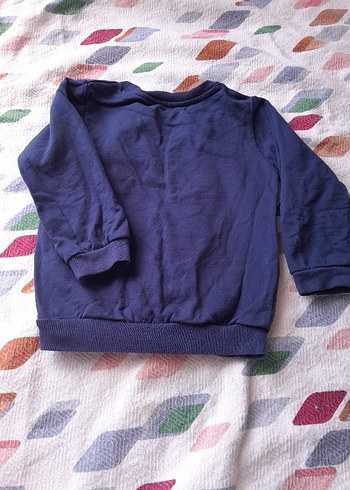 Renkli Baskılı Kız Sweatshirt 3 yaş - Görsel 2