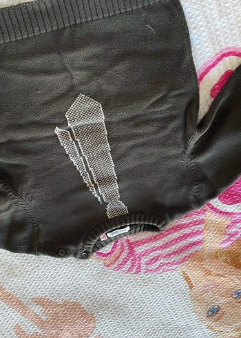 Koyu Kahverengi Fermuarlı Erkek Çocuk Pantolonu kazakları ile - Görsel 4