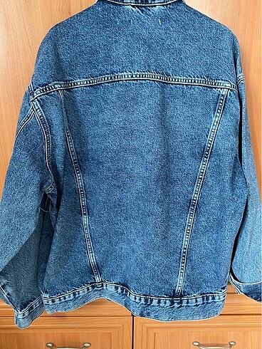 xs Beden Mavi marka kot ceket oversize Xs