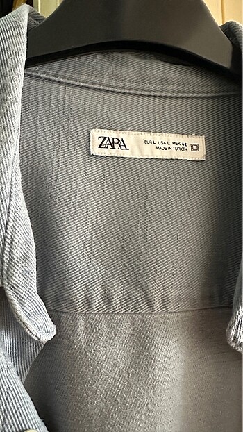 Zara Zara yazlık kot gömlek