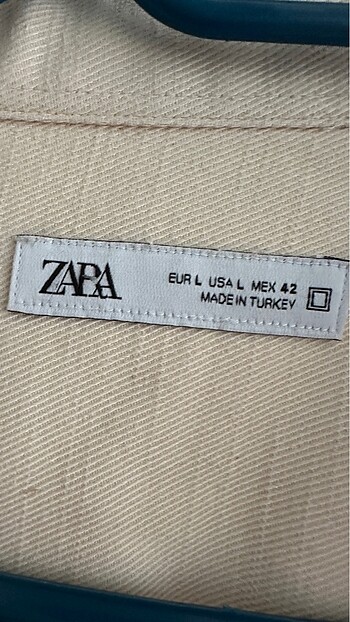 l Beden Zara yazlık gömlek