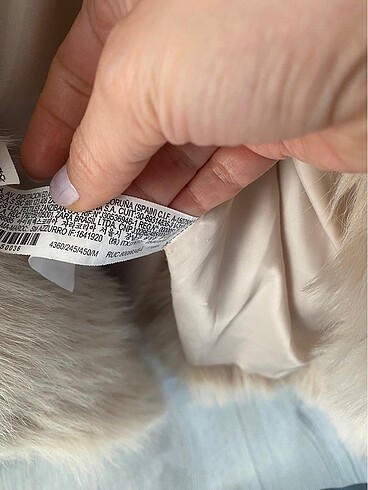 Zara Zara peluş kürk