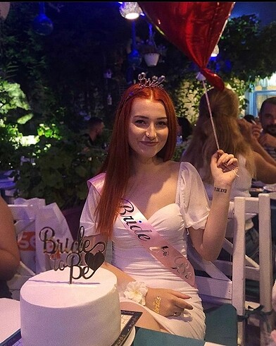 Diğer BEYAZ KISA ELBİSE