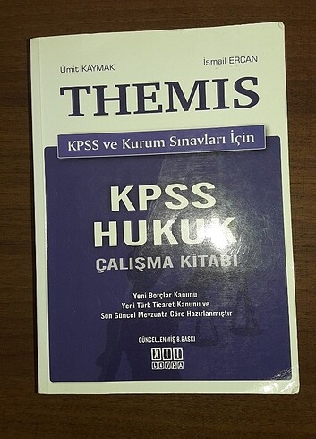 THEMIS KPPS HUKUK ÇALIŞMA KİTABI
