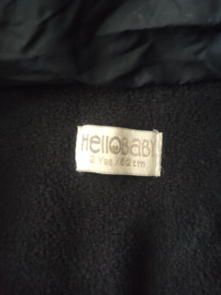 Erkek Çocuk Gri Kapüşonlu Fermuarlı Mont - Görsel 3