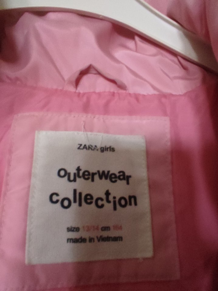 Pembe Midi Kadın Kışlık Mont - Görsel 4