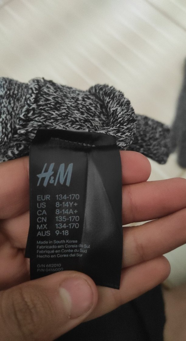 Gri Örgü Kadın Eldivenleri - Görsel 4