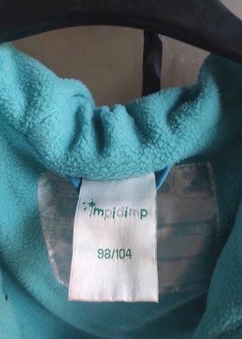 Mavi Erkek Çocuk Polar Yağmurluk - Görsel 2