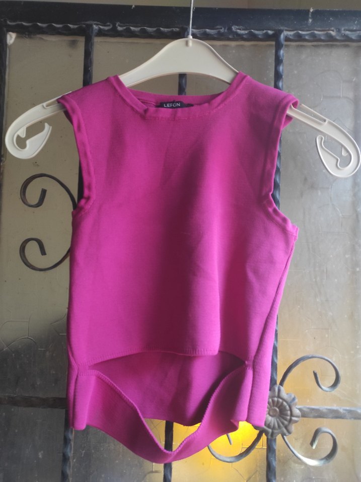 Kolsuz Pembe Kız Çocuk Atlet - Görsel 3