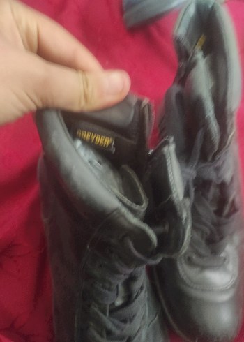 Gri Siyah Erkek Sokak Tarzı Kauçuk Bot - Görsel 2