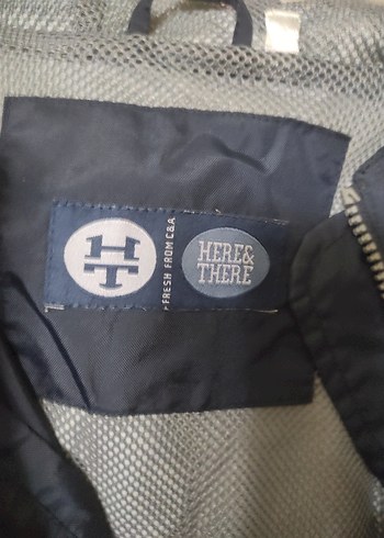 Erkek  Gri Fermuarlı Street Wear Ceket - Görsel 4