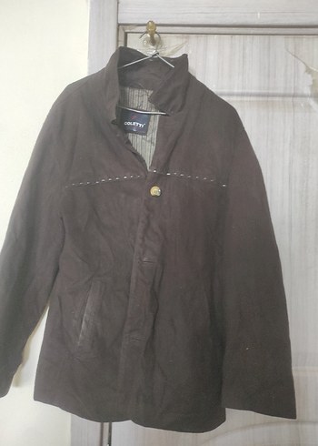 Kahverengi Süet Düğmeli Erkek Ceket - Görsel 2