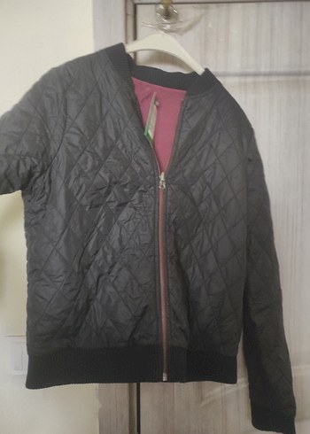 Siyah Fermuarlı  Ceket - Görsel 3