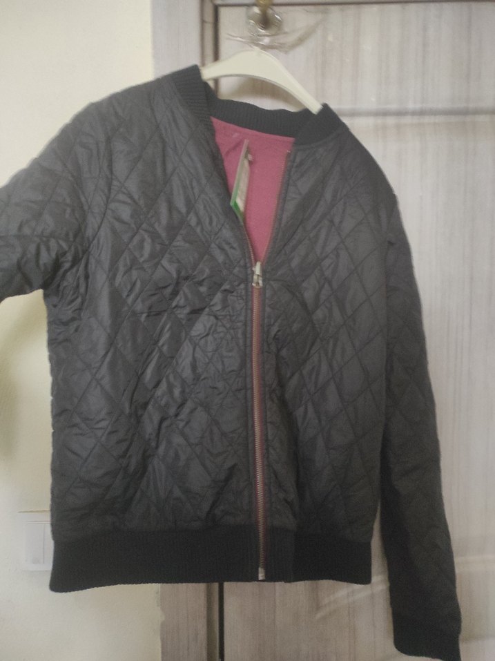 Siyah Fermuarlı  Ceket - Görsel 3