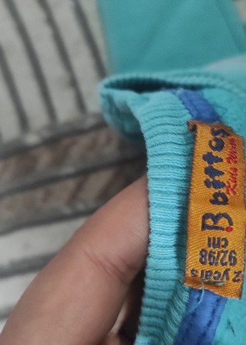 Turkuaz Baskılı Erkek Çocuk Sweatshirt - Görsel 2