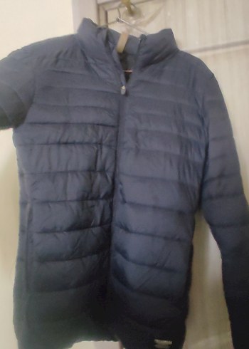 Erkek Lacivert Fermuarlı Günlük Mont - Görsel 4