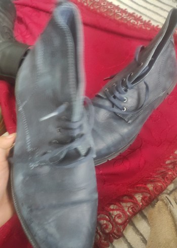 Gri Deri Erkek Günlük Bot - Görsel 3