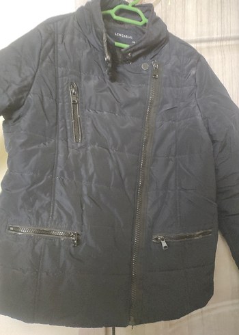 Siyah Fermuarlı Biker Ceket - Görsel 3