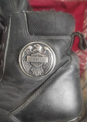 Gri Deri Biker Botlar - Görsel 3