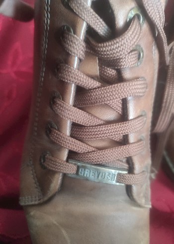 Erkek Kahverengi Deri Bağcıklı Bot - Görsel 5